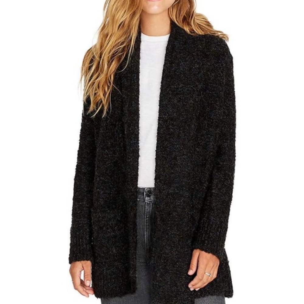 NWT ☆ Buffalo Bucle Black Cardigan